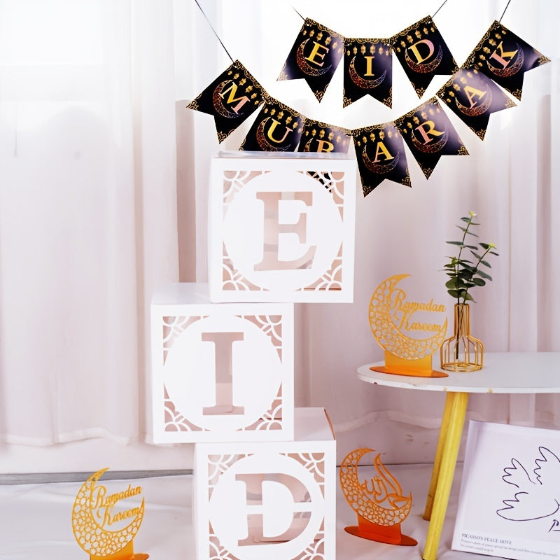 Ramadan Hollow Box Party Decor and Accessories