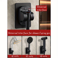 Shower Bracket Wall Mounted Shower Head Holder Universal Shower Head Rack