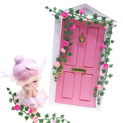 Mini Dollhouse Garden Flower Bed Decor Model Ornament