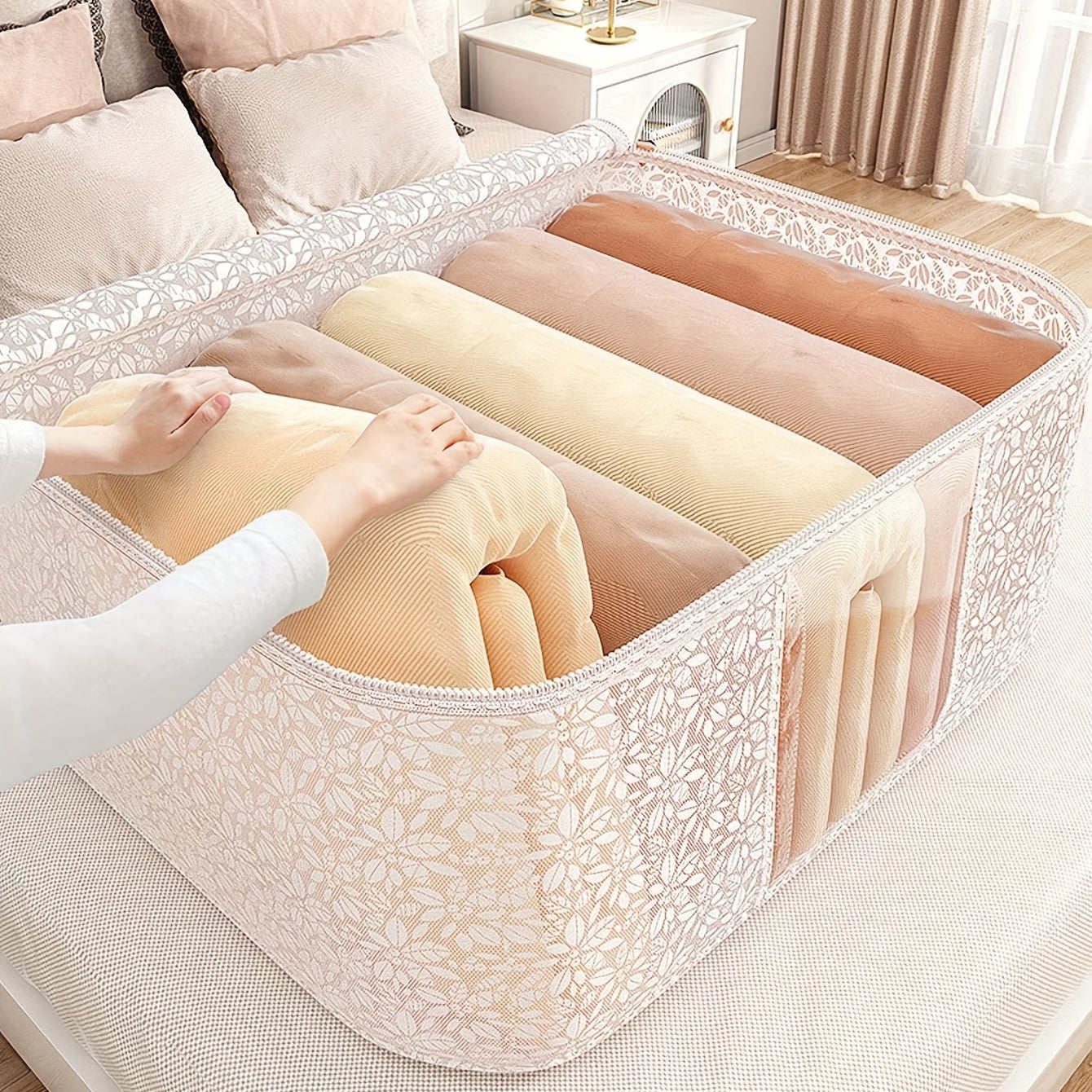 Clear Storage Organizer Waterproof Lightweight Handheld Packing