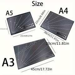 A5 PVC Cutting Mat Workbench Single sided Splicing Cutting Mat