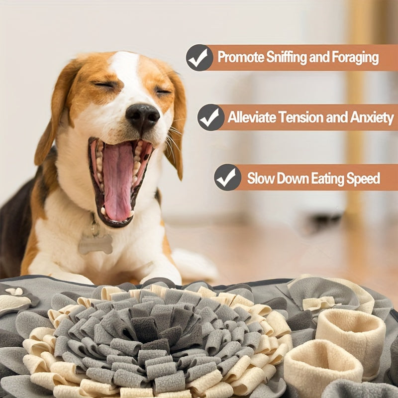 Foldable Dog Snuffle Mat Slow Feeding Puppy Sniffing Pad