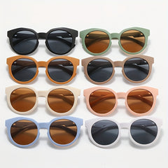 Kids Round Frame UV400 Sunglasses for Outdoor Sports