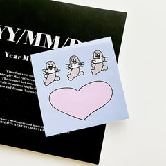 Adorable Cartoon Puppy Sticky Notes for Girls