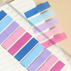 PET Sticky Notes Index Stickers 10 Sets 200 Sheets Labels 1pc
