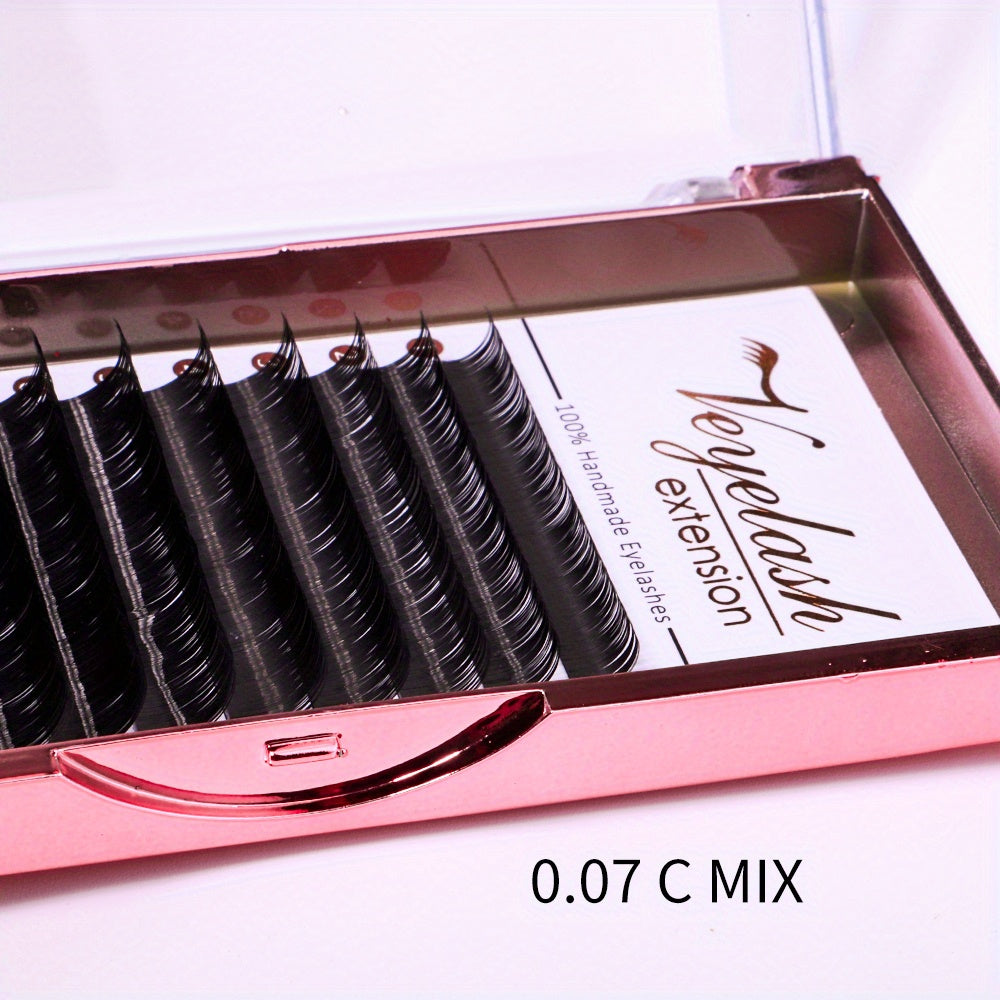 8-16mm Mix PBT Silk Volume Lashes for Eyelash Extensions