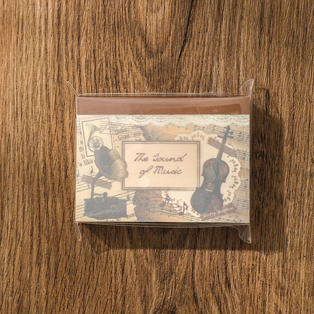 Vintage Music Sound Paper Sheets for DIY Journaling