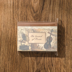 Vintage Music Sound Paper Sheets for DIY Journaling