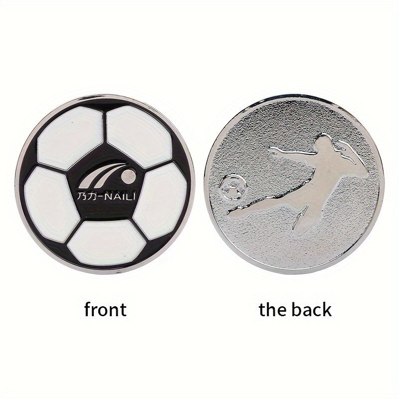 Football Soccer Referee Toss Coin - Portable for Training & Competition