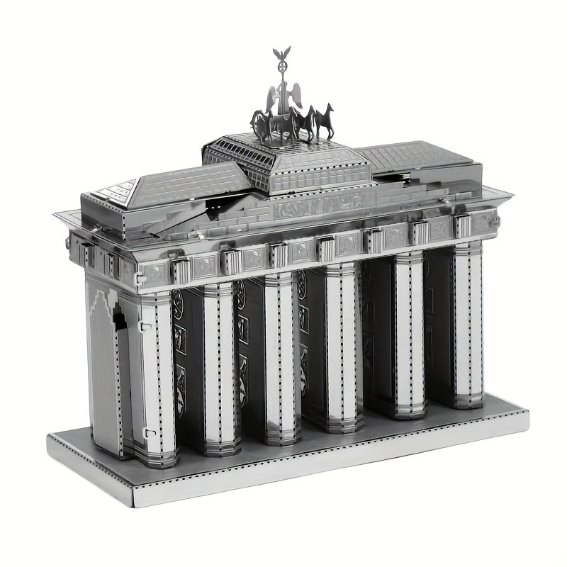 3D Metal Puzzle Notre Dame De Paris Castle Model Gift