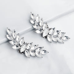 Crystal Shoe Buckles Rhinestone Shoe Clips DIY Shoe Decoration