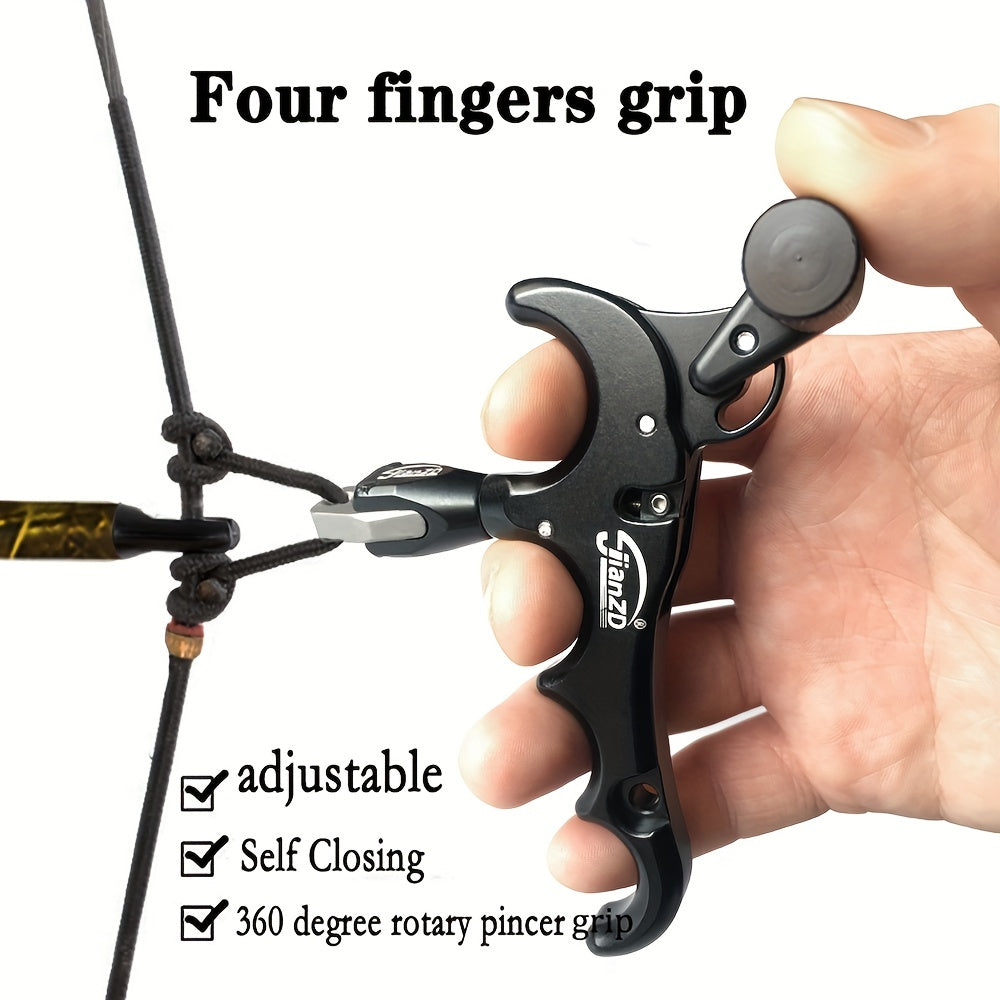 360 Rotation Thumb Release for Compound Bow, Improved Accuracy and Comfort