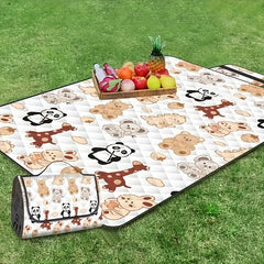 Waterproof Printed Pattern Picnic Mat for Beach and Outdoor Picnic