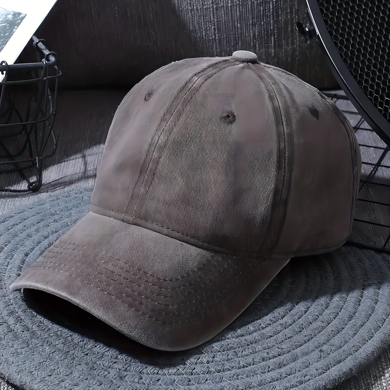 Unisex Cotton Baseball Cap Lightweight Distressed Dad Hat Casual Sun Hat