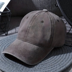 Unisex Cotton Baseball Cap Lightweight Distressed Dad Hat Casual Sun Hat