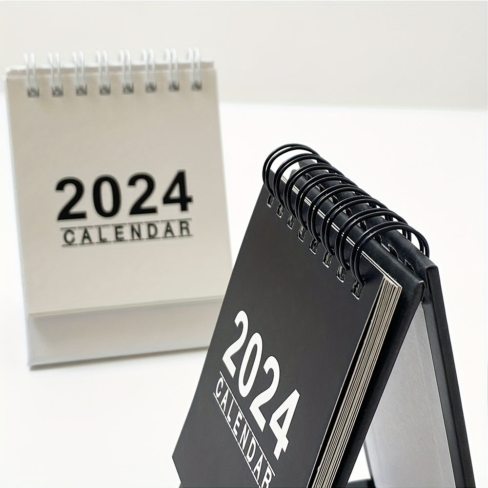 Minimalist Mini Desk Calendar Portable Notebook Calendar Desktop Decoration