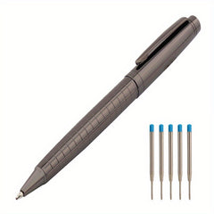 Platinum Gray Business Ballpoint Pen Office Writing Supplies