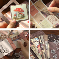 Vintage Diary Book Set, 5-Pack