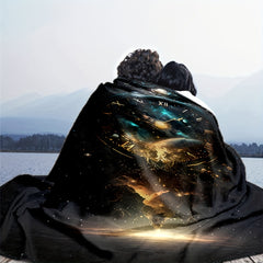 Time Tunnel Clock Couch Quilt Cover Travel Bedding Outlet Throw Blanket