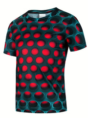 3D Printed Stereoscopic Graphic T Shirt for Kids - Quick Dry