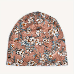 Lace Flower Beanie Cap Printed Skull Hat Lightweight Chemo Hats