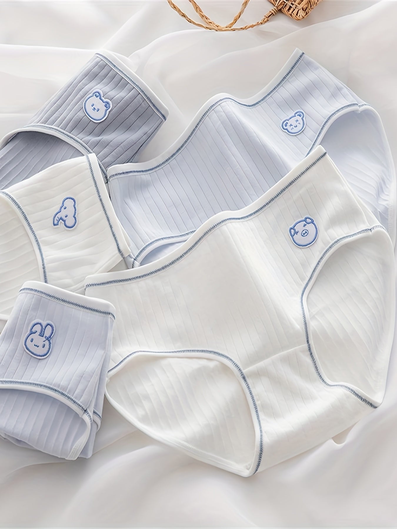 Girls' Cotton Briefs - Pack of 5