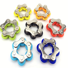 Six Link Chain Decompression Toy Metal Toy