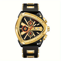 Women Sports Watch Luminous Pointers Rubber Strap Quartz Waterproof