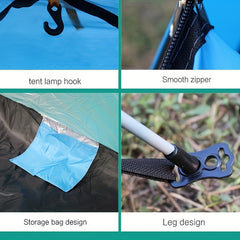 Quick Opening Folding Tent for Outdoor Beach Camping