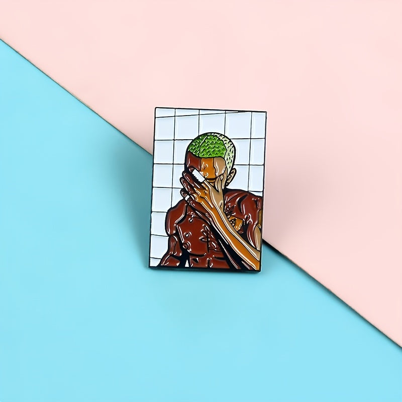 Japanese Cartoon Anime Character Brooch