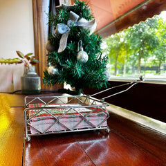 Modern Napkin Holder Metal Paper Napkin Organizer For Kitchen