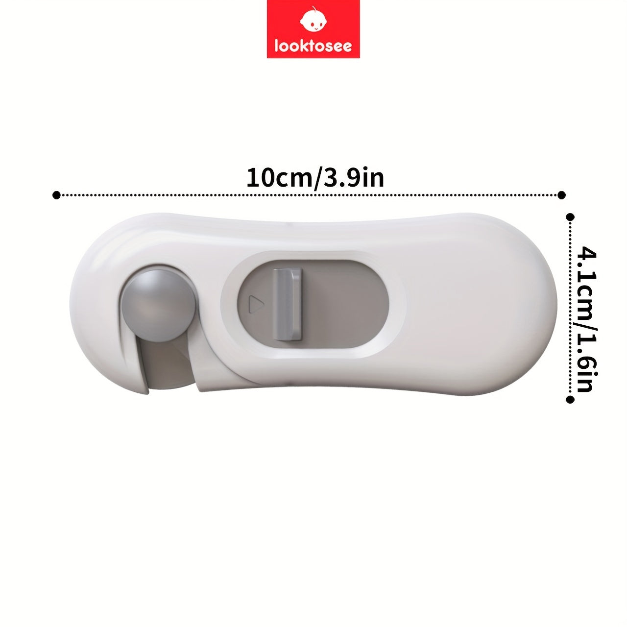5pcs Child Safety Locks Cabinet Locks Baby Proofing Square Design