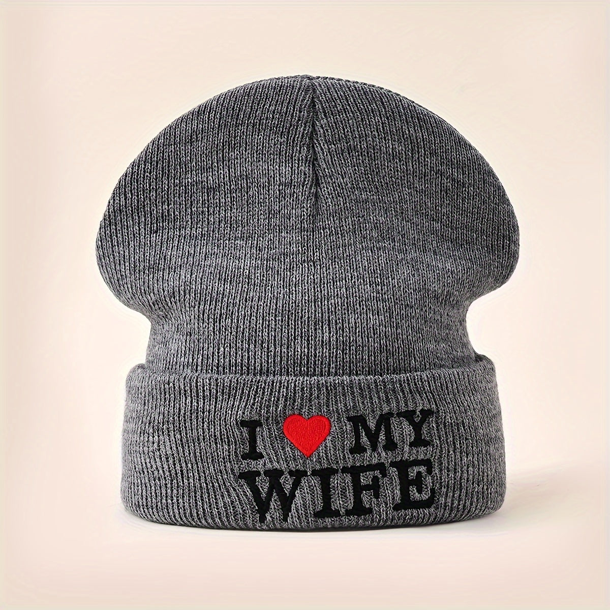 Y2K Letter Embroidered Knitted Hat for Outdoor Sports