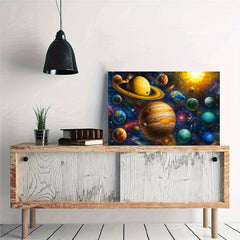 Space Themed 5D Diamond Painting Kit for Adults
