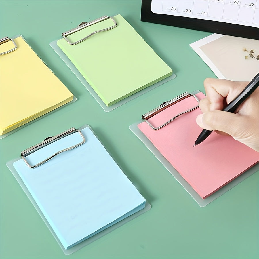 50-Page Board Clip Memo Pad & Portable Notepad