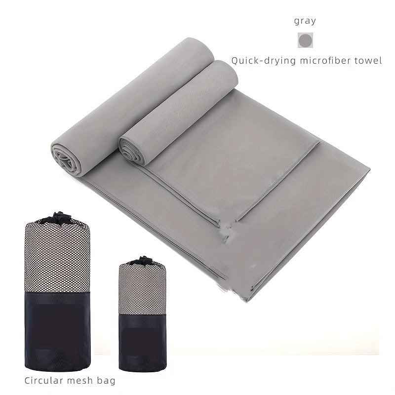 Double-sided Fleece Quick Drying Sports Towel - Water Absorbent Microfiber Towel