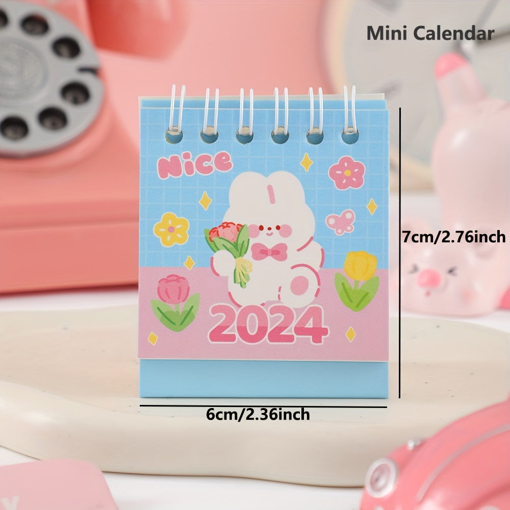 Tiny Cartoon Desk Calendar October - December