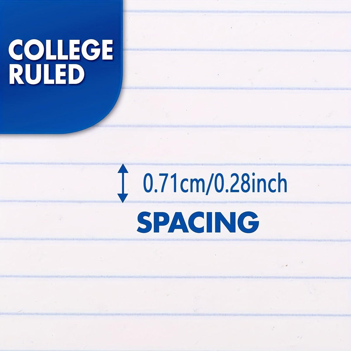 1pc Spiral Notebook 1 Subject College Ruled Paper 70 Sheets
