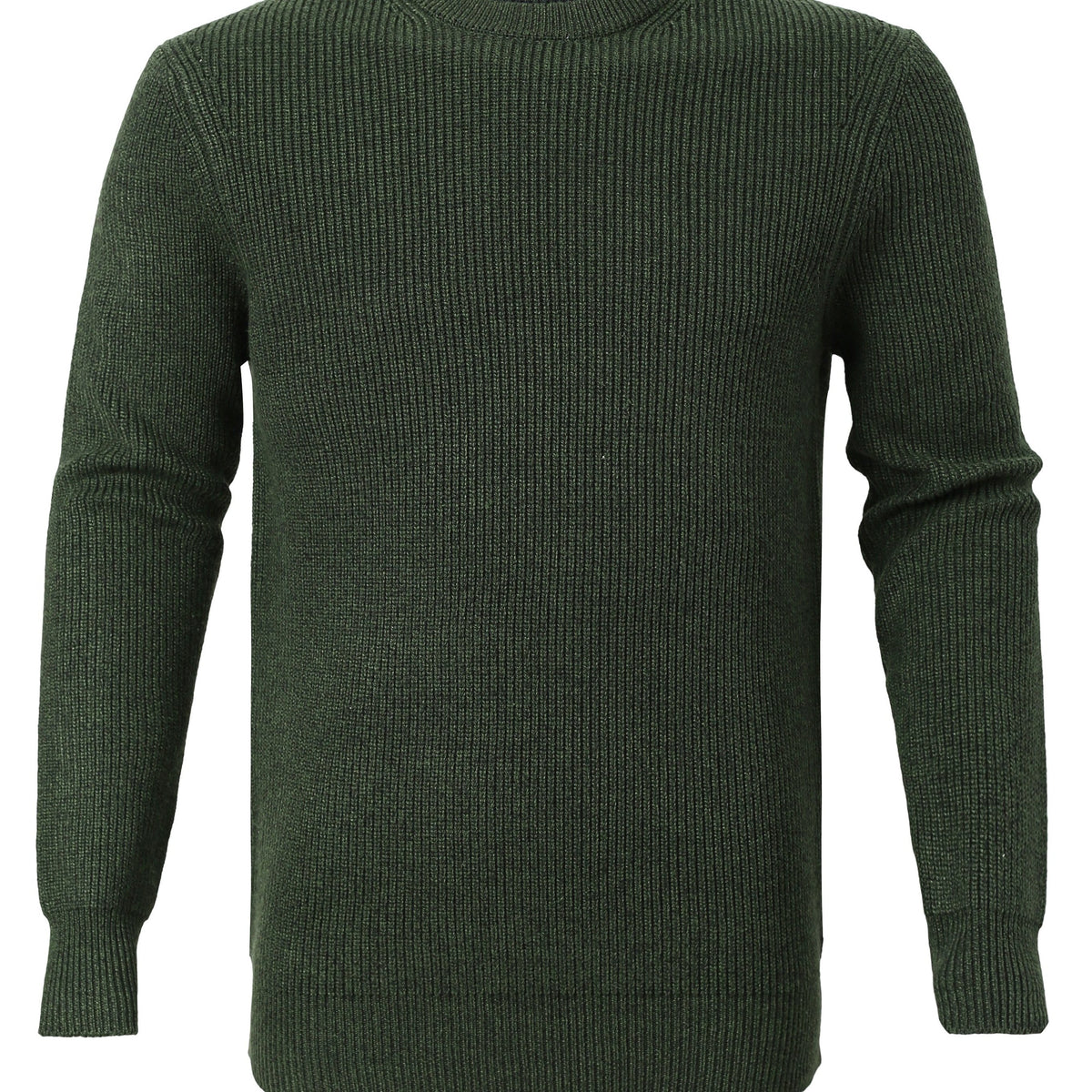 Men's Warm Knitted Sweater High Stretch Pullover for Fall Winter