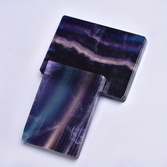 Colorful Fluorite Flake Mineral Ornaments for Home and Office Use