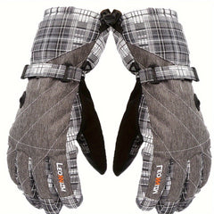 Men's Winter Ski Gloves for Cold Weather