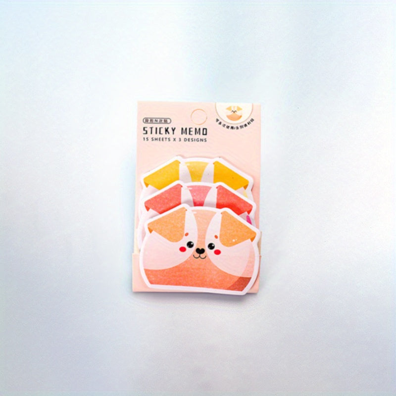 Cartoon Animal Pattern Sticker Office Label Memo