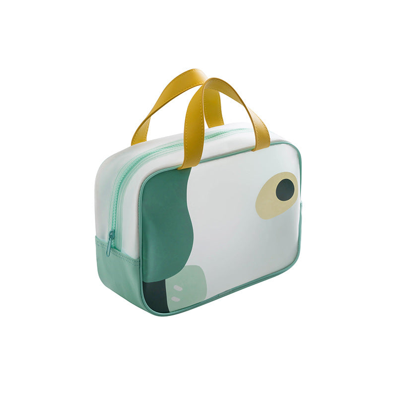 Travel Toiletry Bag Zipper Makeup Brush Holder