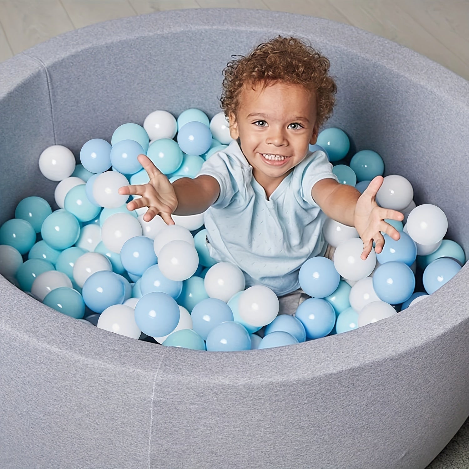 Crush Proof Plastic Ocean Balls Pack Of 10pcs