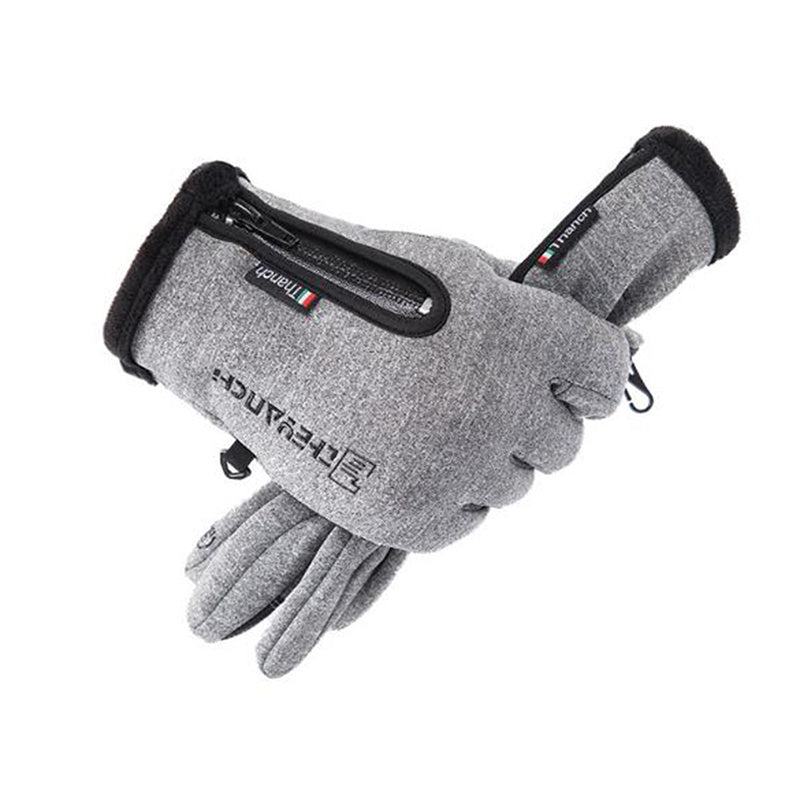 Men's Winter Gloves Touch Screen Waterproof Cycling Outdoor Sports Gloves