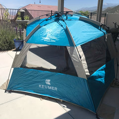 Portable Beach Tent for Sun Protection & Outdoor Fun