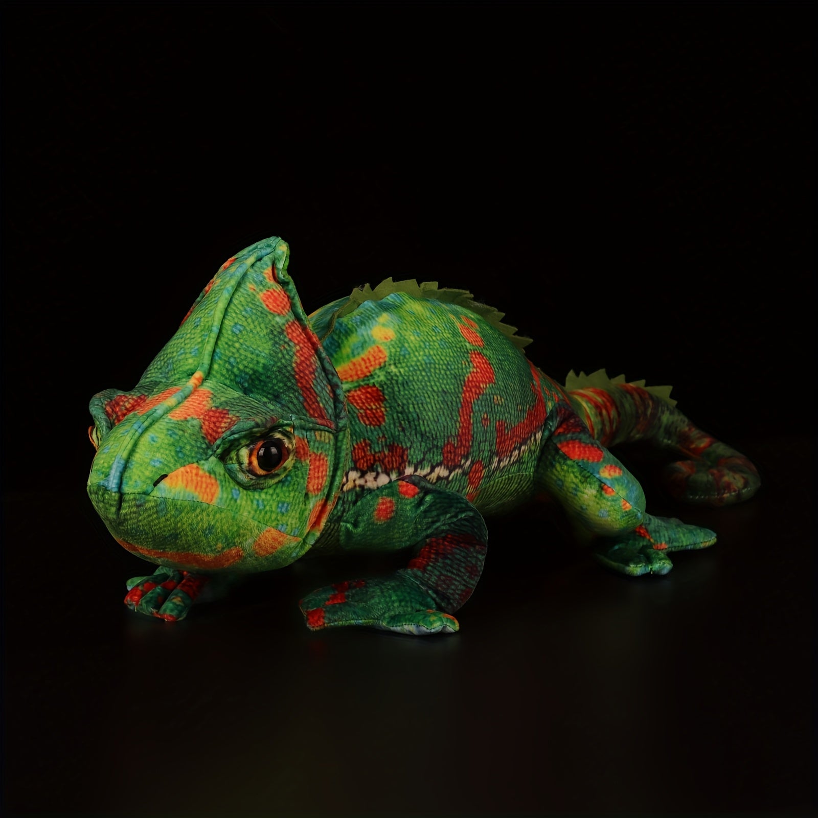 Chameleon Plush Toy Soft & Cuddly Stuffed Animal Fun Mood Change