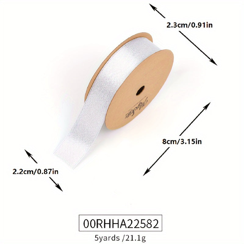 Christmas Solid Webbing Ribbon DIY Accessories for Bouquets