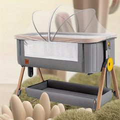 Portable Folding Baby Bed for Newborns Bassinet Bionic Bed