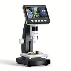 3 HD Digital Microscope 50-1000X Magnification 8 LED Illumination 2MP Lens